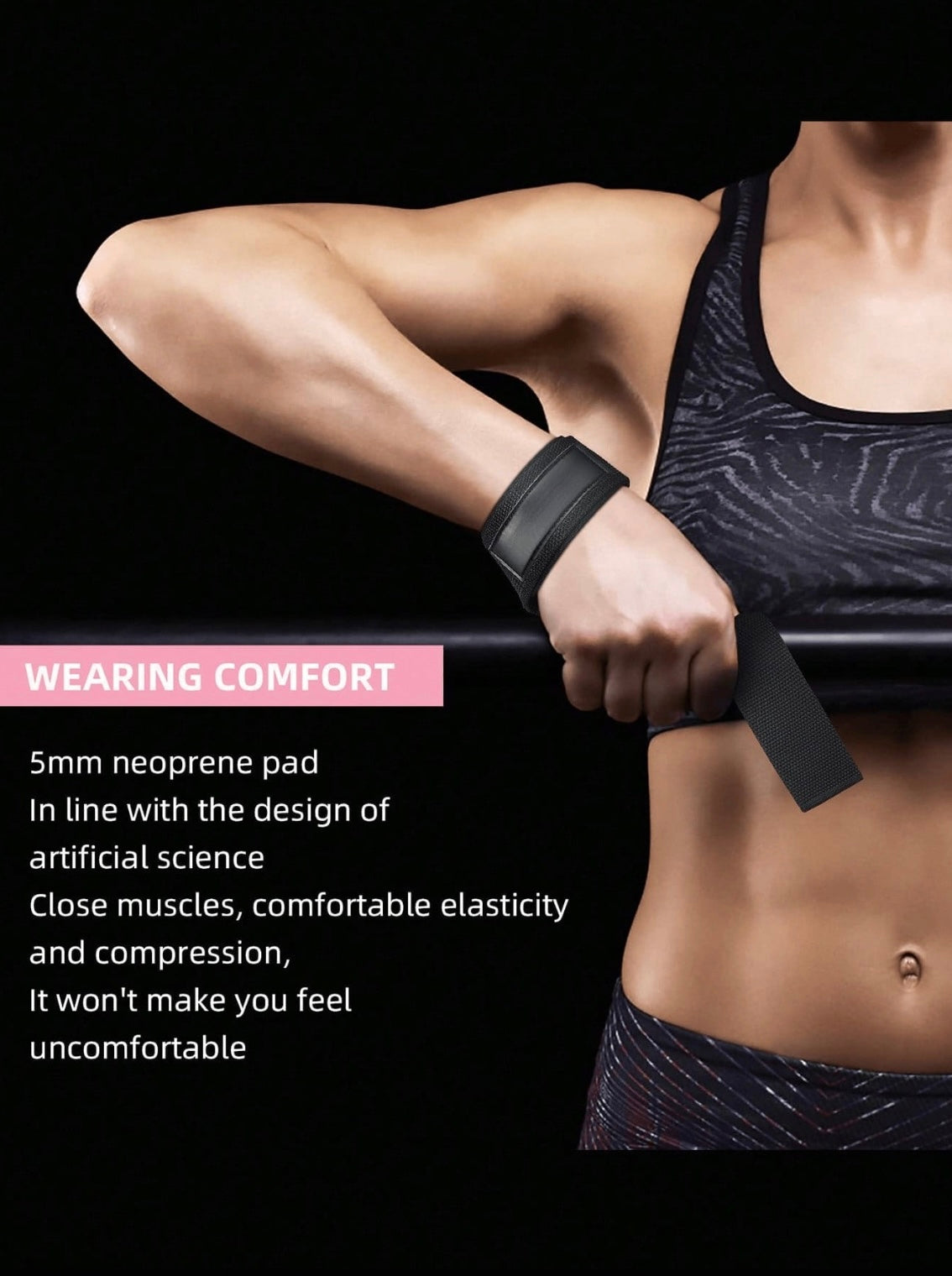 JP SENSU | Adjustable Weightlifting Wrist Straps